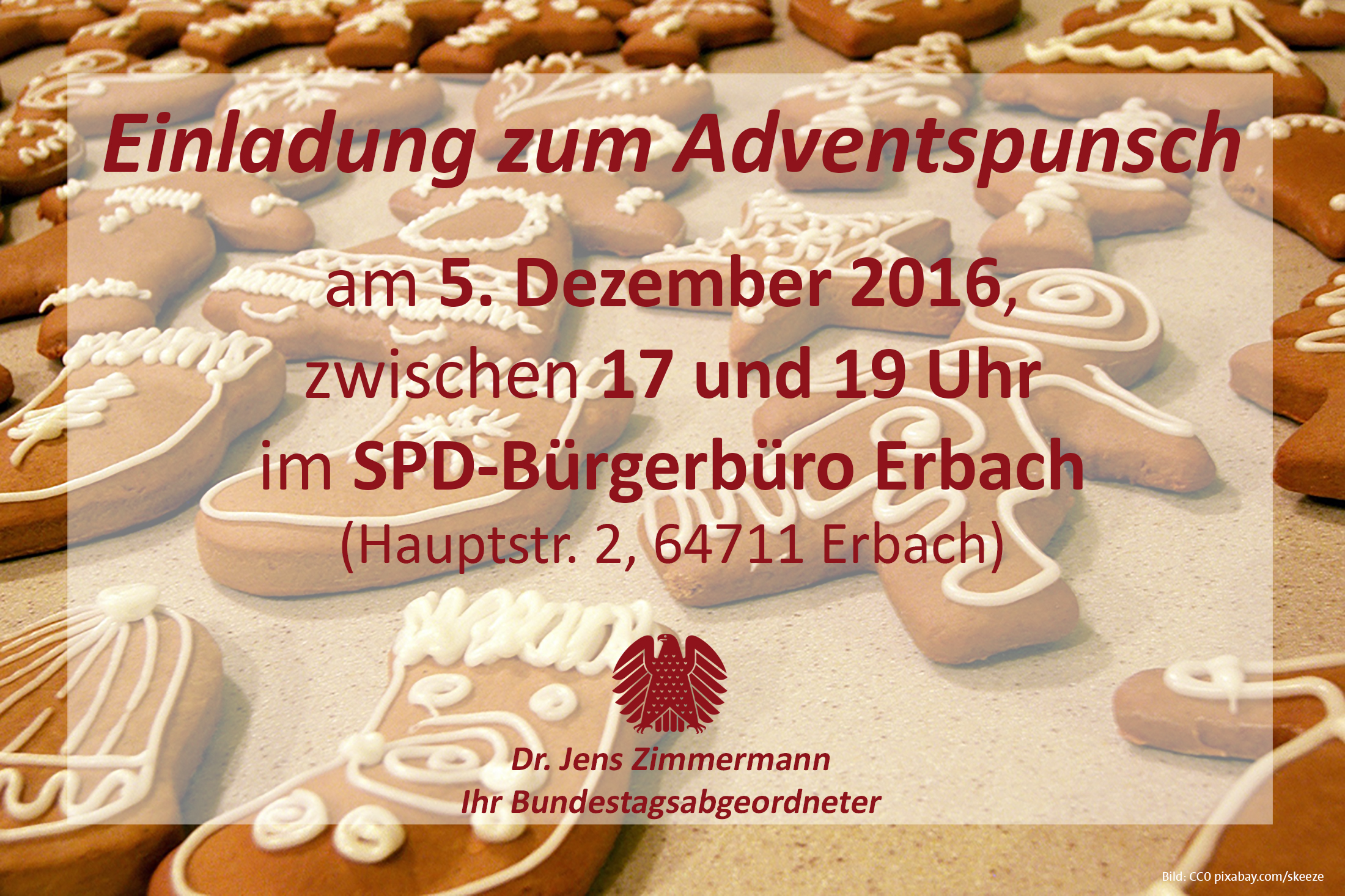 Dr. Jens ZimmermannAdventspunsch - Dr. Jens Zimmermann